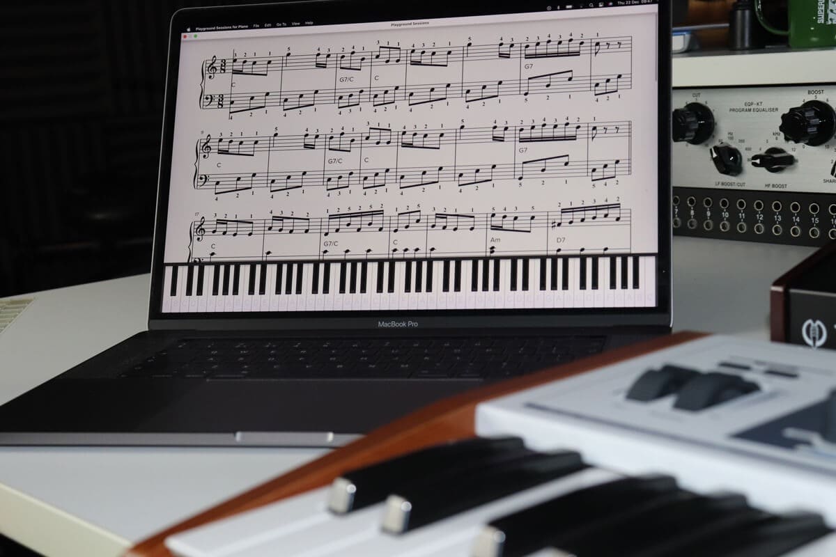 Playground Sessions Piano Lesson