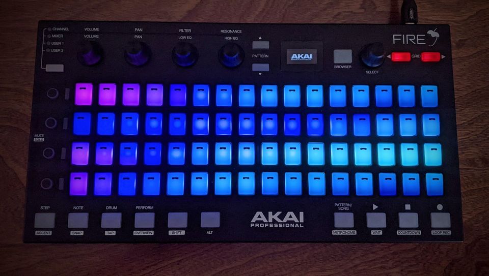 Akai Fire Grid Controller